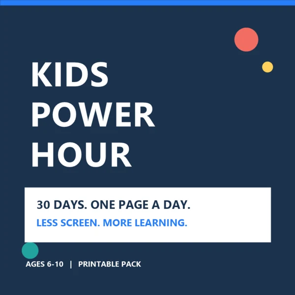 Kids Power Hour - Free 5-Page Sampler